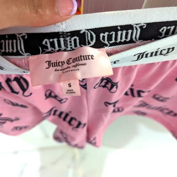 Juicy Couture Sleep Shorts - Picture 2 of 3